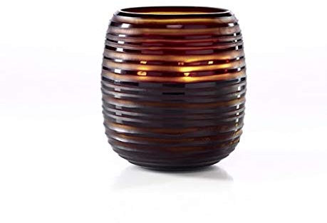 Onno Sphere Duftkerze, Glas, braun, XL