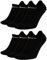 Nike Socken 6 Paar Sneakersocken Füßlinge Socken SX7694,6 Paar Schwarz,42-46
