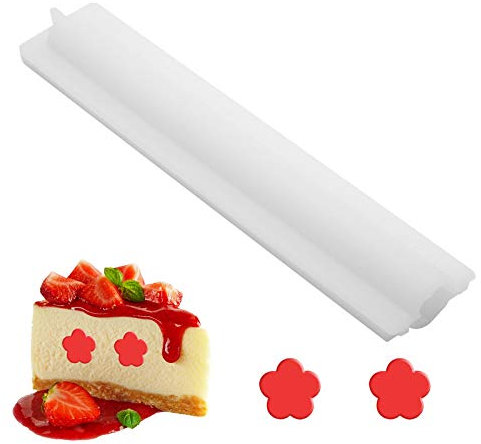 LaceDaisy DIY Long Tube Mousse Dessert Moule Tube de Silicone Moule pour la Fabrication de savons Moule à Bougie Fait à la Main Bougie, Décoration Gâteau Outil,Cuisine Artisanat Décorations