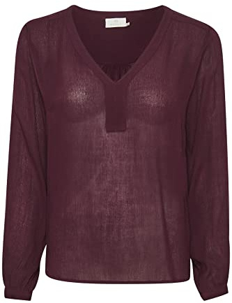 Kaffe Damen Loose Fit Bluse Amber Blouse
