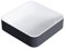 BERNSTEIN - Vasque Lavabo Carré à poser Noir/Blanc mat 40x40x13cm Lave main fonte minérale + Bonde pop-up sans cache - Design, Robuste & Durable - NT8564