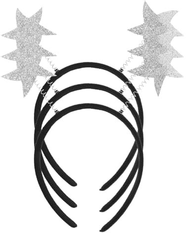 Vaguelly 3st Requisiten Für Fotoautomaten Weihnachtshaarband Prinzessin Kopfschmuck Kostüm-stirnbänder Meerjungfrau-muschel-stirnband Haarreif Haarschmuck Erwachsener Kind Partyhut