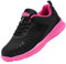 LARNMERN Chaussures de Sécurité Hommes Femme Imperméables Baskets de Sécurité Embout en Acier Réfléchissant Chaussure de Travail Légere Respirant(Rose Noir,41EU)