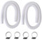 ZAYMDO Tubo per Piscina Fuori Terra, Diametro 32mm/1.25in, Tubo Pompa Filtro per Piscina Lungo 1.5m/59in di Ricambio per Intex 330 GPH, 530 GPH e 1000 GPH
