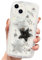 HZLFCZL Compatible with iPhone 14 Plus Case Cute Cartoon Glitter 3D Stars Crystal Heart Clear Pattern Design Women Girls Aesthetic Kawaii Pretty Transparent Sparkly Phone Case for iPhone 14 Plus-Stars