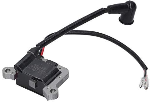 Strimmer Ignition Coil, Engine Ignition Coil Fit for Brush Cutter Grass Trimmer 48 Engine 48F Grass Cutter Mower 1E48F