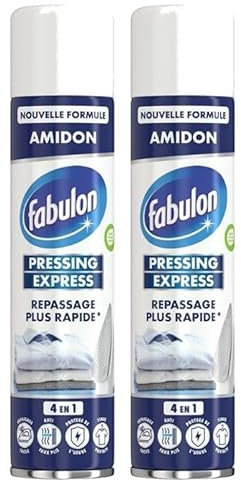 Fabulon Pressing Express - Spray para planchado (2 x 400 ml)