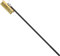 Brosse à récurer de nettoyage de four à pizza, brosse de four à pizza nettoyeur de pierre outil de nettoyage de poils en laiton avec long manche détachable pour four barbecue, longueur totale 80cm, po