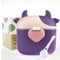 Aolso Milchpulver Portionierer, Baby Milchpulver Container, Milch Pulver Spender, Milchpulver Dose Baby mit versiegeltem Deckel und Löffel, 230 g Milchpulver, Säuglingsnahrung Kasten (Lila)
