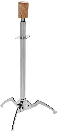 Alipis Stainless Steel Food Clips with Three-Grip Design Non-Slip Kitchen Tongs for Ice Cubes Buffet BBQ and Home Use 6.7 Inch