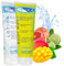 TRISWIM Ensemble de soins corporels anti-chlore pour nageurs, nettoyant et lotion pour le corps après la baignade, gel douche pour nageurs et hydratant corporel pour peau sèche - 2x251 ml