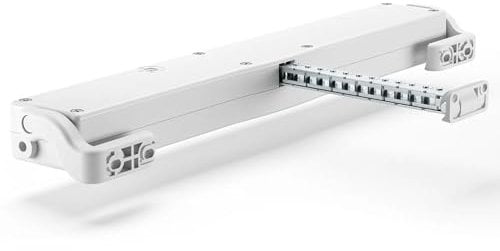 Aprifinestra elettrico | STAR 30 230 V comunello Mowin | Trazione finestra con trasmissione a catena | Hub regolabile | Forza di spinta/trazione 300 N | Finestra ribaltabile / ribaltabile (bianco)