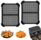 2 Anti Eclaboussure Air Fryer Ninja, Compatible Avec Ninja Foodi Af400eu & Af451eu,Couvercle Anti Eclaboussure Air Fryer,Grille Anti Eclaboussure,Protection Efficace Contre Les Projections De Graisse
