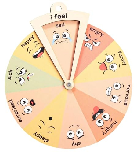 -Emotionsspielzeug – Gesichtsausdruck-Bastelarbeiten aus Holz