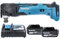 Makita DTM51Z 18v Li-Ion Multitool LXT Keyless Blade Change + 2 x BL1850, DC18RC