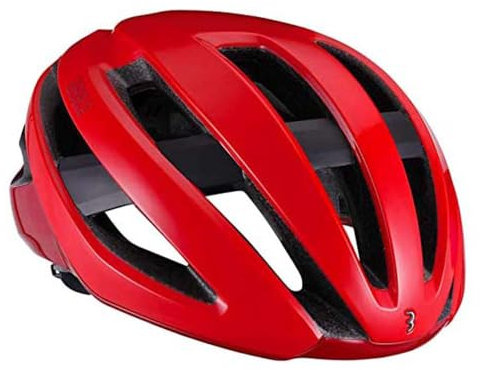 BBB Cycling Fahrradhelm Maestro | Damen und Herren | Airflow Cooling System Lightweight | Rennrad und E-Road | BHE-09 | Glänzend Rot L (58-62cm)