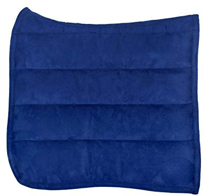 QHP Dressur Pad Puff Pad Sattel Pad Anatomic (Kobaltblau)
