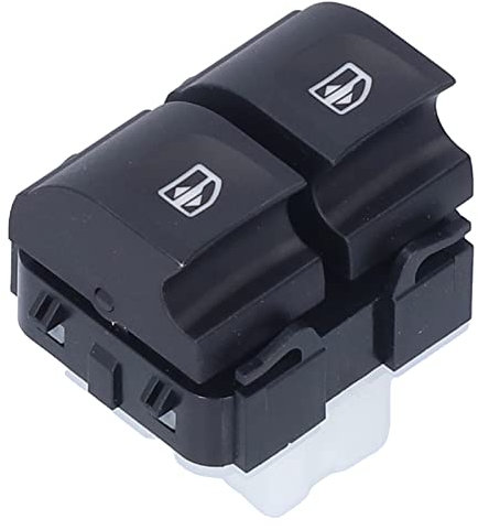 Akozon Interruptor de Ventana Eléctrica Interruptor Principal de la Ventanilla del Coche Interruptor de Elevación de Vidrio de Ventana 254118722R Reemplazo para Mk1 2012 en Adelante
