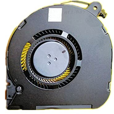 fqparts Laptop CPU Raffreddare Fan per dell Inspiron 7700 Nero