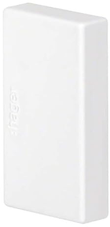Hager LFF2003569016 Endstück (B x H) 33mm x 20mm Weiß