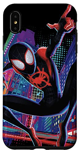 Marvel Spider-Man Into the Spider-Verse Miles Morales City Case for iPhone XS Max