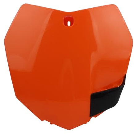 Motorcycle Plastic Number Plate,Enduro Dirt Bike Front Number Cover for Motobike 2013-2015 SX SXF XC XCF 125 250 300 350 450 EXC350 EXC450 EXC530 XCW XCFW 200 500(Orange)