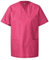 FaPak Bequemer Kasack für Damen & Herren I Funktionaler Kasack Damen Pflege I Pflegeleicht, Industriewäsche 95 Grad, Autoklavierbar, Atmungsaktiv, mit praktischen Taschen I Fuchsia XL