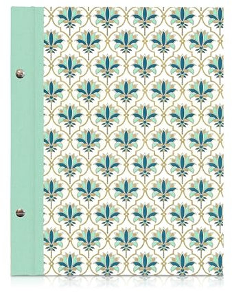 Geschäftsbuch Arabesque Mint, A4