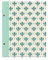 Geschäftsbuch Arabesque Mint, A4