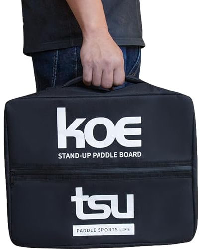 Bolsa nevera para tablas de paddle – Cremallera sellada, kayak de cubierta, organizador de bolsillo aislado | Enfriador de latas de tabla de surf de 30 x 40 cm con hebilla ajustable, accesorios para