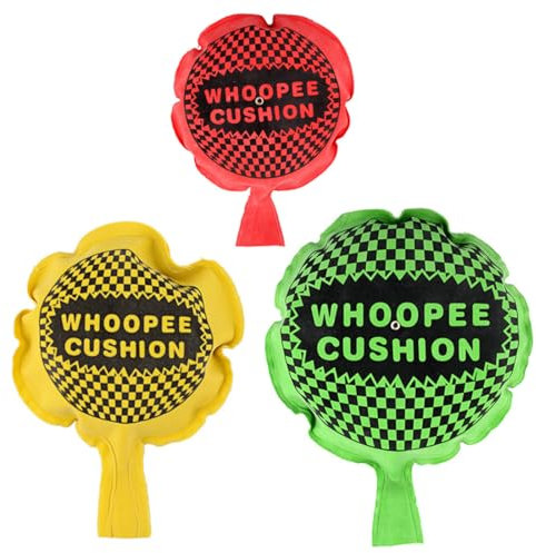 WeddHuis 3PCS Selbstaufblasend Furzkissen Pupskissen lauter authentischer Furz furzkissen pupskissen furzkissen kinder pupskissen kinder furz prank artikel furzmaschine stinkbomben zum werfen
