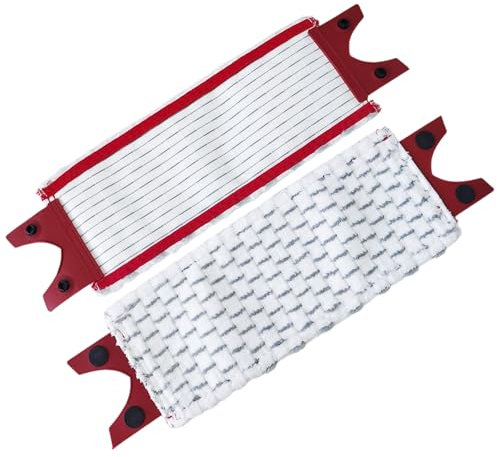 2 Pièces Replacement Microfibre Pad Lavette pour Vileda Ultramax, Têtes de Recharge de Vadrouille pour Tous Types De Sols, Recharges en Microfibre pour Vileda