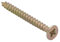 Spectre Advanced Lot de 1000 vis à bois multi-usages 4 x 40 mm Zinc jaune passivé