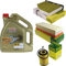 Filter Set Inspektionspaket 5 Liter Motoröl EDGE Titanium FST 5W-30 LL MANN-FILTER Innenraumfilter Luftfilter Ölfilter