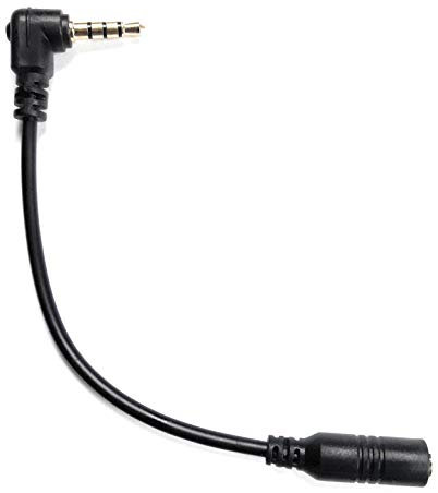 Mavis Laven TRS zu TRRS Adater Kabel, Micropohne Audio Adapter 3.5mm Kopfhörer Kopfhörer Adapter Anschluss TRS zu TRRS Konverter Kabel