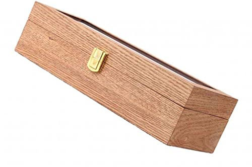 Hellery Holz Uhrenbox Uhrenkoffer Schmuckkästchen Uhrentruhe Uhrenkasten Uhrenschatulle Schmuckbox Uhren-Aufbewahrungsbox für 6 Uhren - A