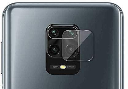 YSJJZRL [3 Pack ] Protecteur d'objectif d'appareil Photo pour Xiaomi Redmi Note 9 Pro Protecteur d'objectif d'appareil Photo 7.5H Verre trempé, HD Clarity Anti-Fingerprint Anti-Scratch