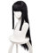 LeMarnia Anime Jabami Yumeko Cosplay-Perücke, Halloween-Kostüm-Perücke, schwarz, lange Perücke