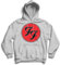 Foo Fighters Kapuzenpullover FF Band Logo Nue offiziell Herren Grau Pullover XL