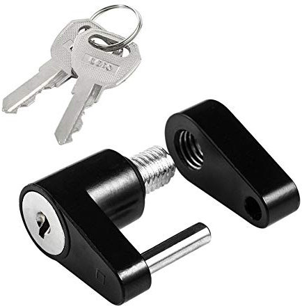 Blocco gancio traino Lucchetto rimorchio Antifurto per rimorchio Blocco del rimorchio blocco gancio traino lucchetto gancio traino 1/4 pollice nucleo gancio traino SUV camion rimorchi camper barche