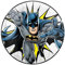 Cialda in Ostia per Decorazioni e Torte a tema Batman in Dischi Commestibili Cake Design (MOD. 3)
