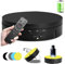 Qinmay 360-Degree Rotating Display Stand, 360 Degree Photography Turntable with Remote Control,5 PVC Backgrounds,Battery/USB Power Supply for Product Photography Display