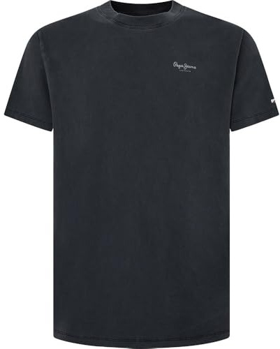 Pepe Jeans Herren Jacko T-Shirt, Schwarz (Black), L