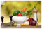 ARTland Wanddeko Wandtattoo selbstklebende Vinylfolie Essen Mediterrane Küche Gewürze Kräuter Gemüse Stillleben Arrangement U4YN