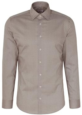 Seidensticker Herren Performance-Hemd - Slim Fit - Stretch - Kent-Kragen - Langarm - Baumwollmischung - Stretch