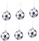 Warmhm 6st 6 cm Feiertagsparty-sportfans-enthusiasten-weihnachtsball-dekorationsanhänger-basketballball Weihnachtskugeln Anhänger Weihnachtsbäume Dekoration des Geschenkbox Weihnachten