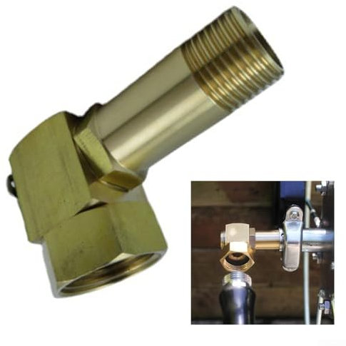 Messing Schlauchtrommel Ersatzteile Schwenkwinkelverbinder Adapter für Schläuche und Armaturen