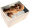 Creative Deco Personalisierte Geschenke Fotogeschenke Holzkiste | Dein eigenes Foto und Bild Individuelles Geschenk | Geschenkkiste Geschenkbox | Für Frauen, Männer und Paar | 40 x 30 x 24 cm