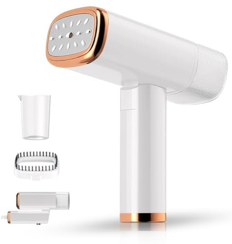 Ferro da Stiro Verticale,1000 W Portatile Stiratrice Verticale,30s Riscaldamento Rimozione rapida delle rughe Stiratrice a Vapore Portatile, 120ml alto Volume stiratore verticale