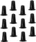 TINEASUR 20Er-Box Lautsprecherführungsrohr Sound Port Rohr Bassreflexrohr Lautsprecherloch kfz Lautsprecher Auto Lautsprecher Lautsprecherversorgung Lautsprecheranschlussrohr Plastik Black